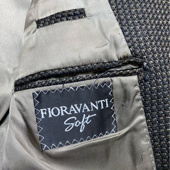 Fiorivanti Soft Wool Sport Coat Blazer 44R - Picture 6 of 7